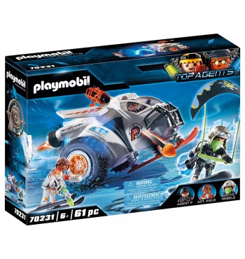 PLAYMOBIL TOP AGENTS SNOW GLIDER ΤΗΣ SPY TEAM-product-thumbnail
