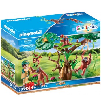 Playmobil Animal Caregiver With Orangutans-product-thumbnail