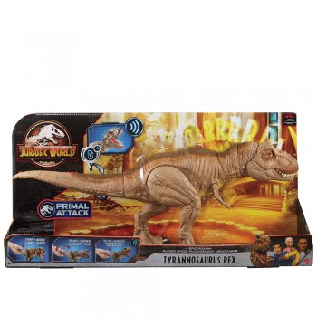 JURASSIC WORLD TYRANNOSAURUS EPIC T-REX WITH SOUNDS AND MOVEMENT-product-thumbnail