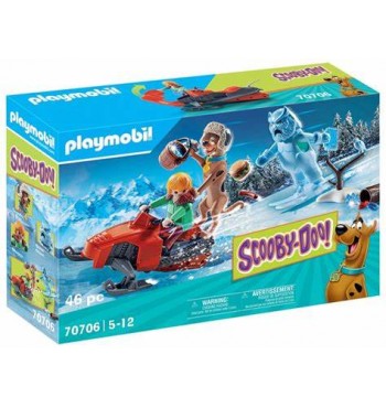 PLAYMOBIL SCOOBY DOO ADVENTURE WITH THE GHOST OF SNOW-product-thumbnail