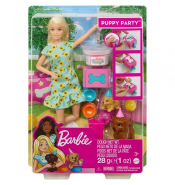 BARBIE DOLL AND PUPPY BIRTHDAY PARTY-product-thumbnail
